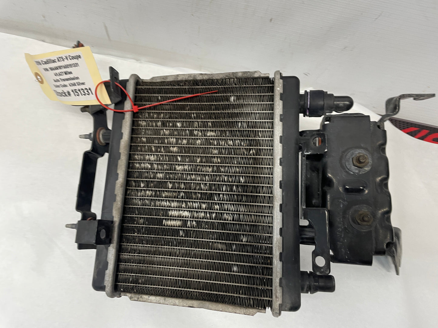2016 Cadillac ATS-V Coupe RH Passenger Auxiliary Radiator Charge Air Cooler OEM - Day's Parts Yard
