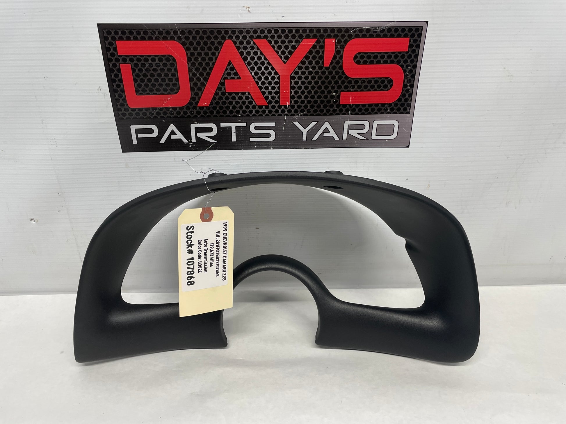 1999 Chevy Camaro Z28 Gauge Cluster Speedometer Dash Bezel OEM - Day's Parts Yard
