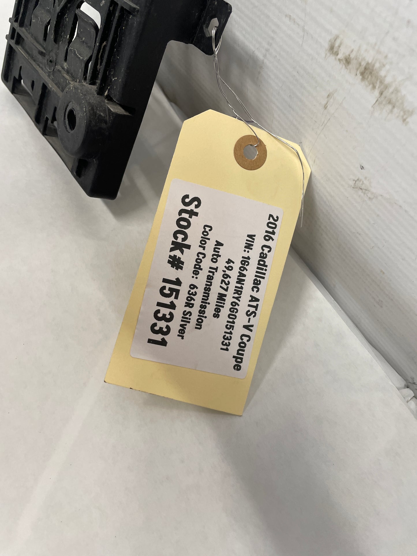 2016 Cadillac ATS-V Coupe Transmission Control Module Bracket OEM - Day's Parts Yard