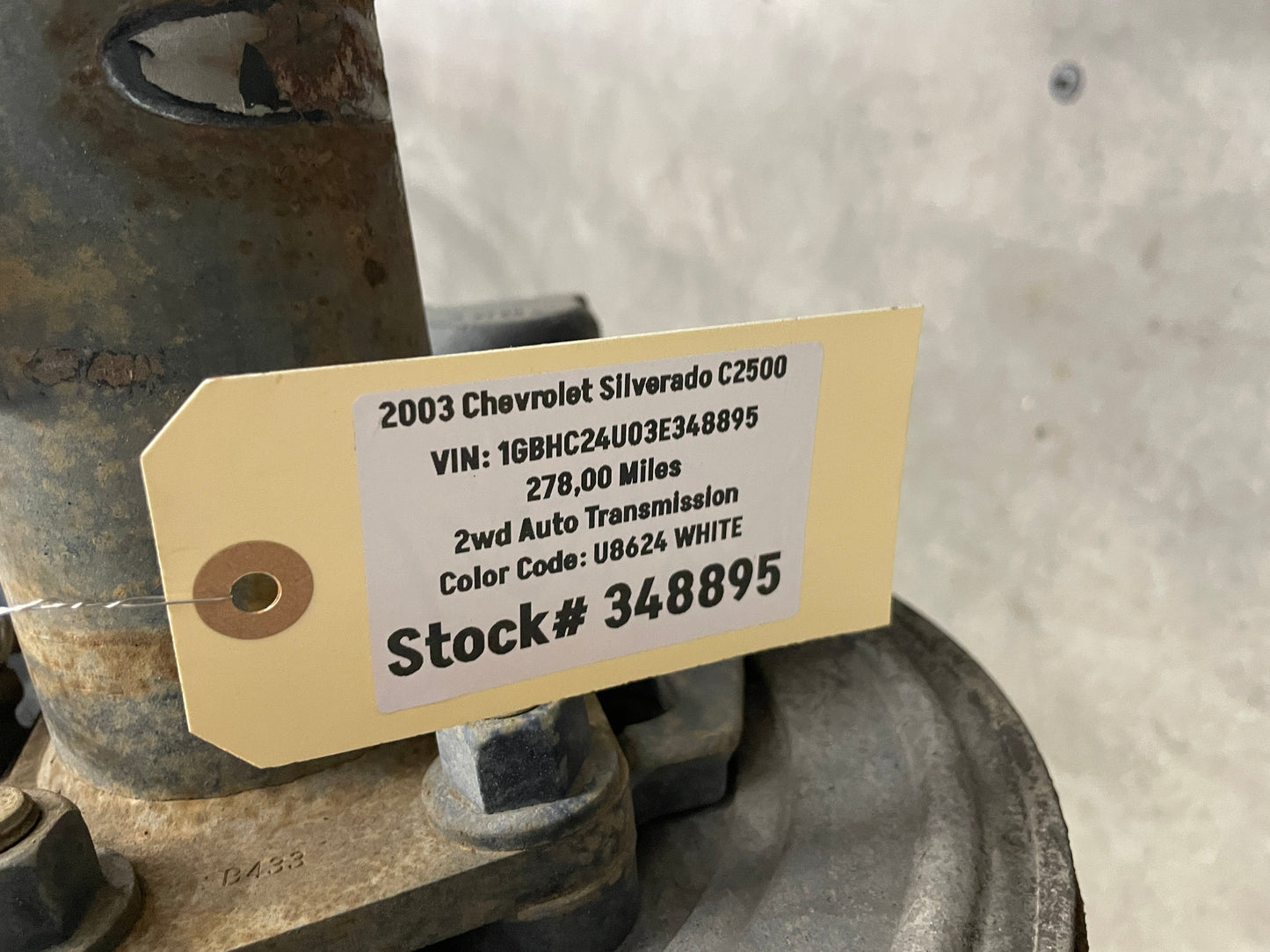 2003 Chevy Silverado C3500 Rear End Axle Carrier Rearend Differential GT5 4.10LSD OEM - Day's Parts Yard