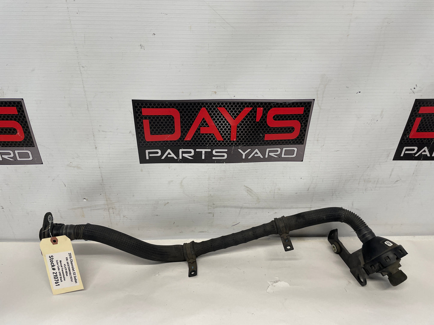 2016 Chevy SS Sedan Air Intake PCV Line Hose Tube OEM - Day's Parts Yard