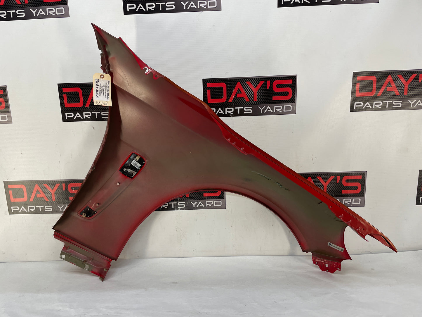2017 Chevy SS Sedan LH Driver Front Fender OEM - Day's Parts Yard