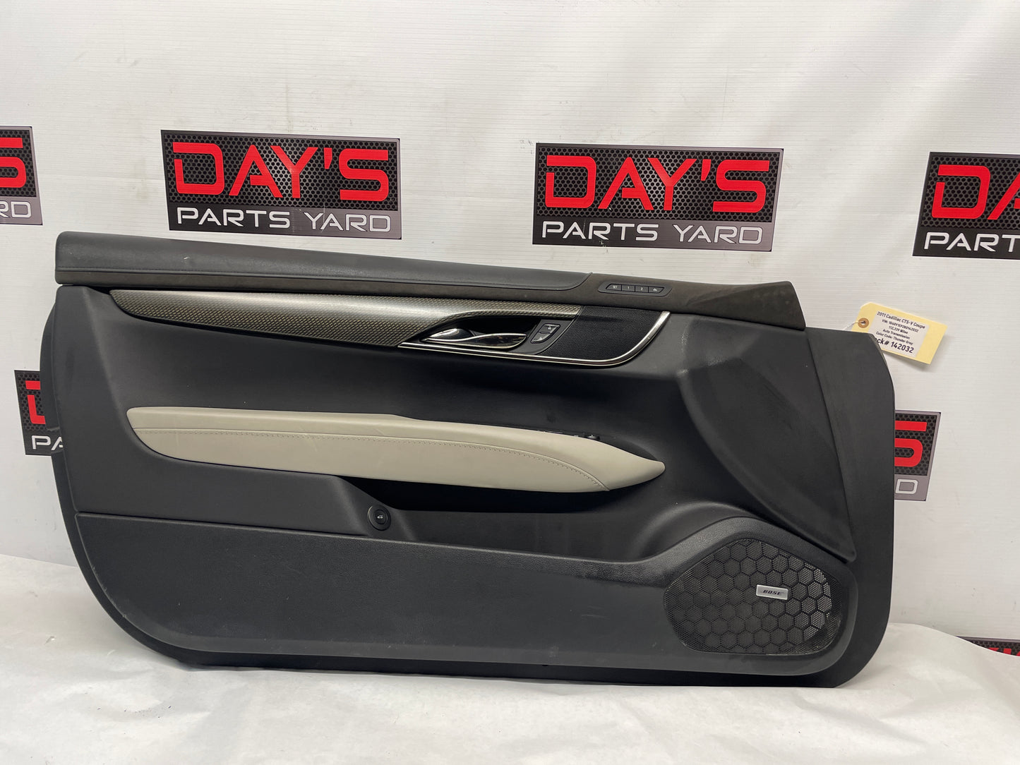 2016 Cadillac ATS-V Coupe LH Driver Front Inter Door Panel Trim OEM - Day's Parts Yard