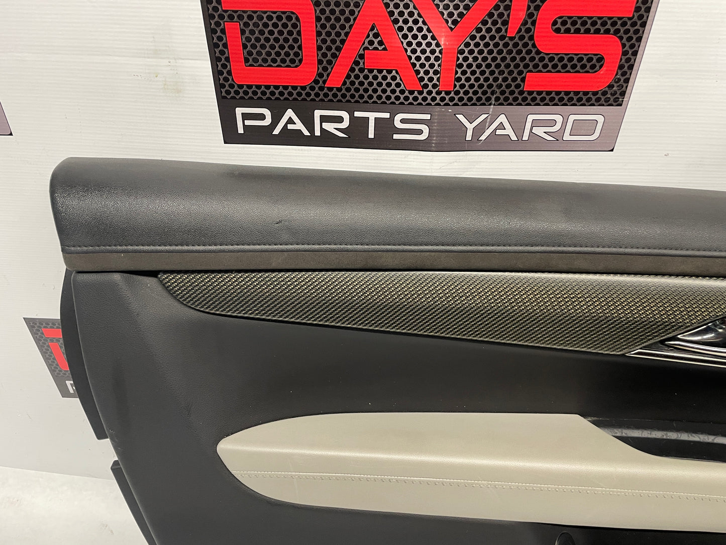 2016 Cadillac ATS-V Coupe LH Driver Front Inter Door Panel Trim OEM - Day's Parts Yard