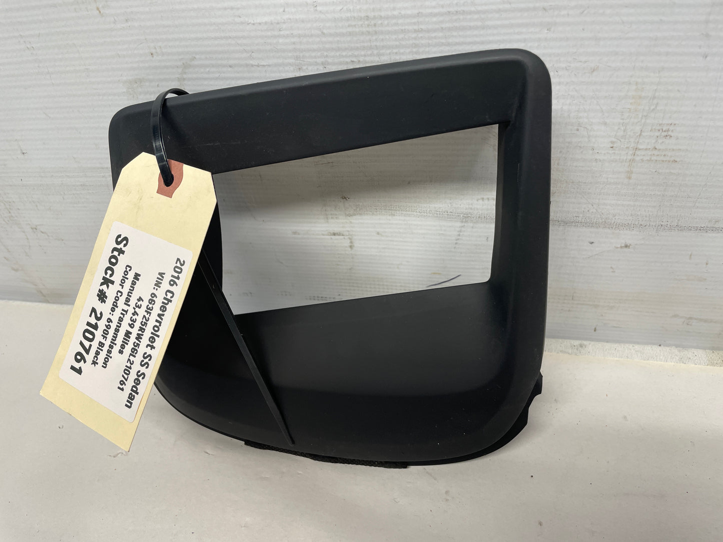 2016 Chevy SS Sedan Heads Up Display Bezel Trim HUD OEM - Day's Parts Yard