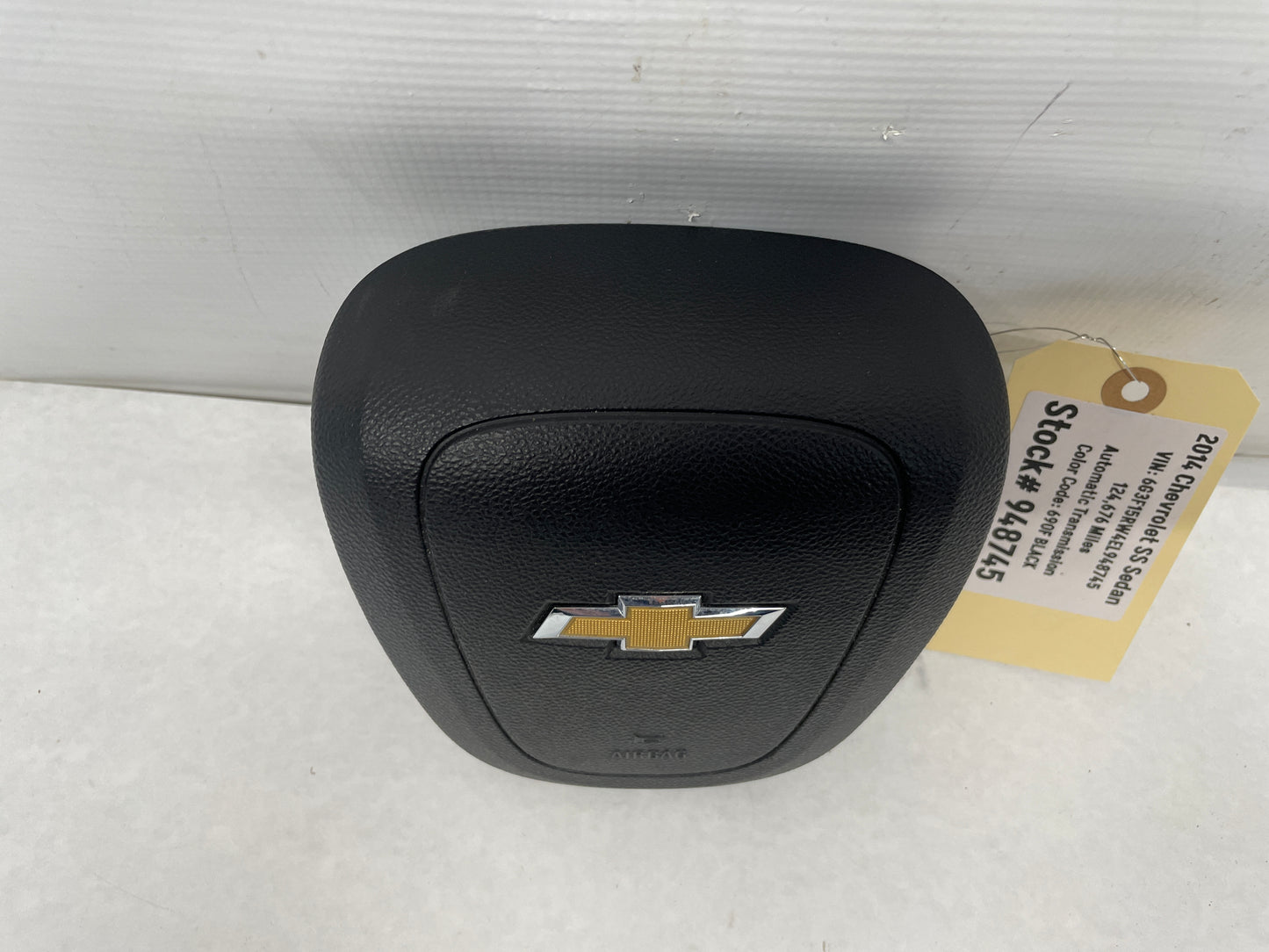 2014 Chevy SS Sedan Steering Wheel Air Bag Airbag OEM