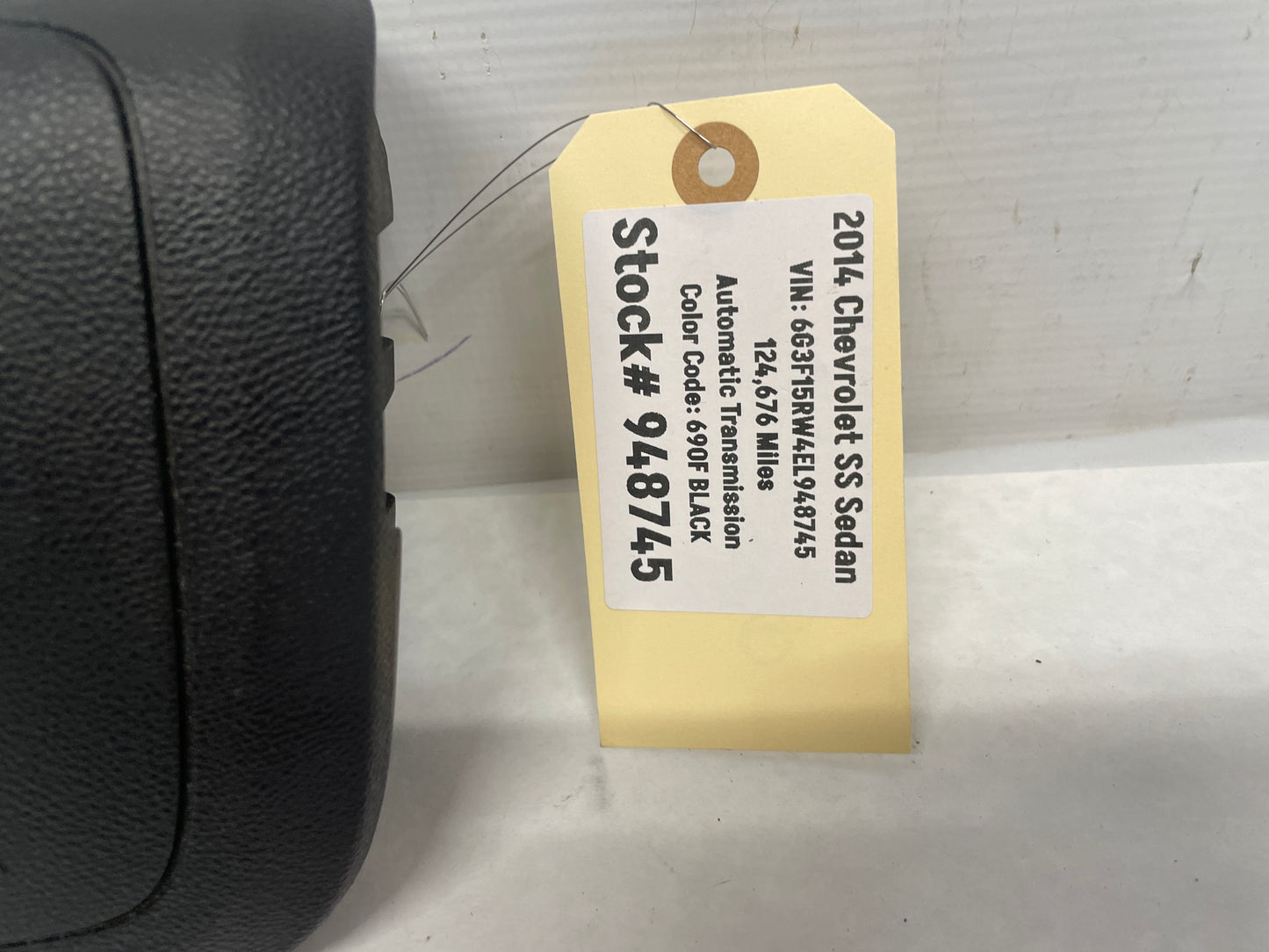 2014 Chevy SS Sedan Steering Wheel Air Bag Airbag OEM