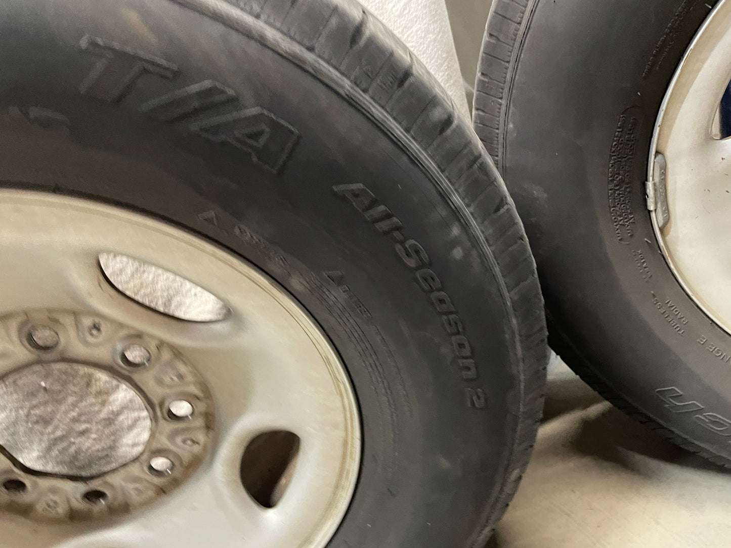 2003 Chevy Silverado C2500 Factory OEM Wheels and Tires Set - Day's Parts Yard