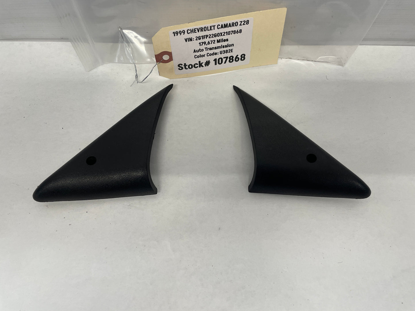 1999 Chevy Camaro Z28 RH & LH Interior Mirror Bezel Trim Cover OEM - Day's Parts Yard