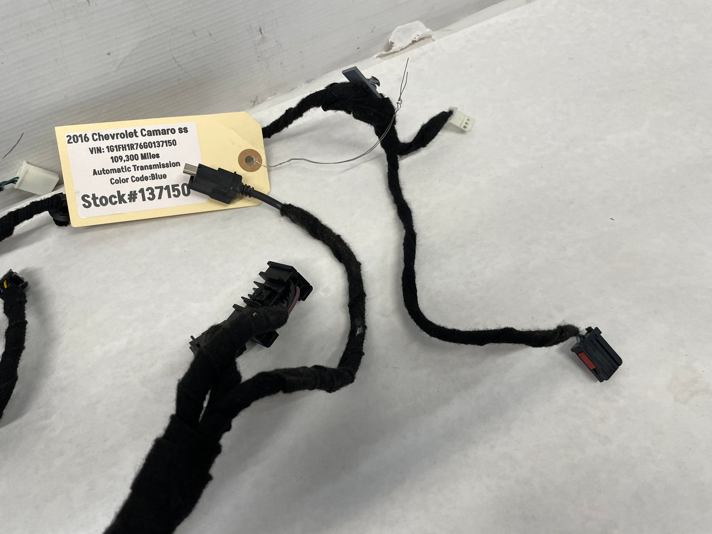2016 Chevy Camaro SS Center Console Wire Harness w/ Switches OEM - Day's Parts Yard