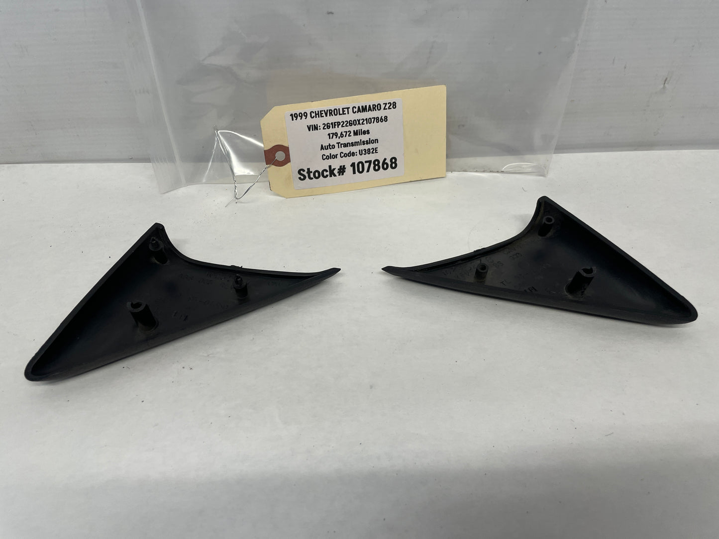 1999 Chevy Camaro Z28 RH & LH Interior Mirror Bezel Trim Cover OEM - Day's Parts Yard