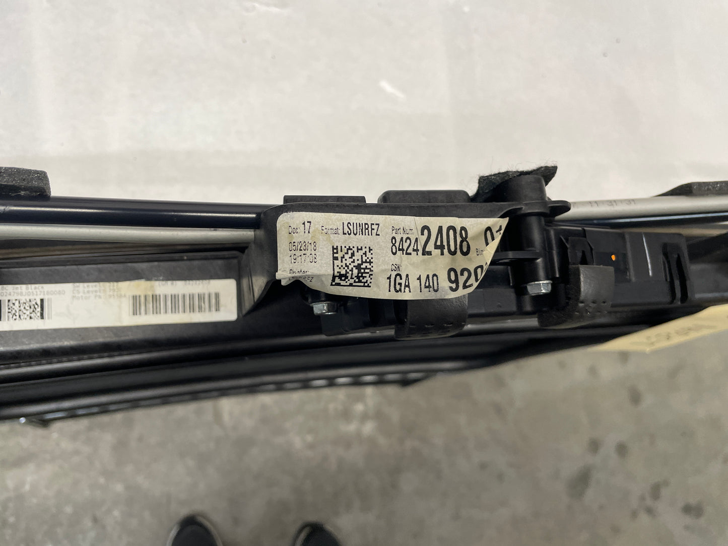 2016 Cadillac ATS-V Coupe Sunroof Sun Moon Roof Assembly OEM - Day's Parts Yard