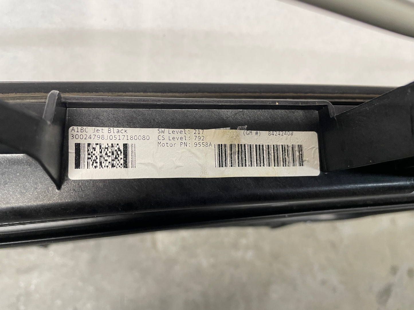 2016 Cadillac ATS-V Coupe Sunroof Sun Moon Roof Assembly OEM - Day's Parts Yard