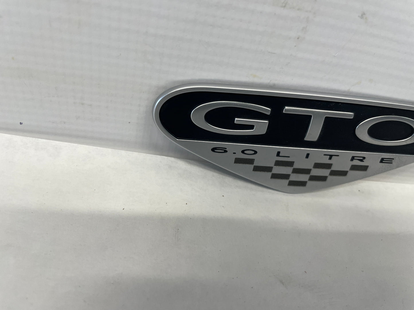 2006 Pontiac GTO Fender Badge Emblem OEM - Day's Parts Yard