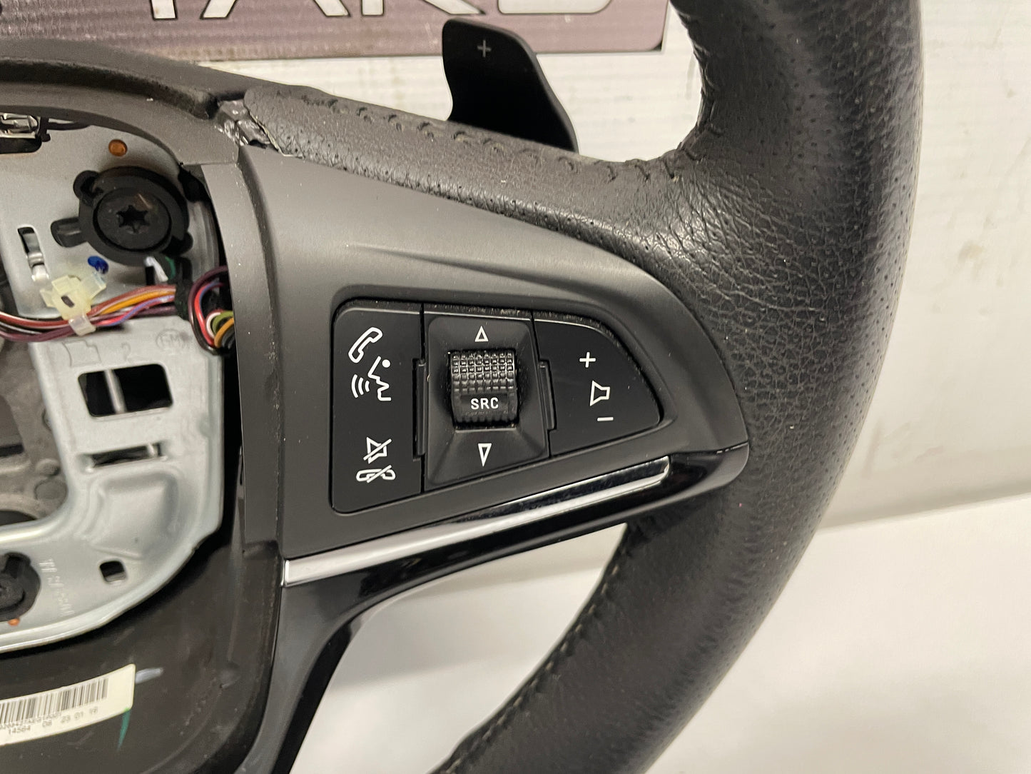 2016 Chevy SS Sedan Steering Wheel w/ Black Trim OEM - Day's Parts Yard