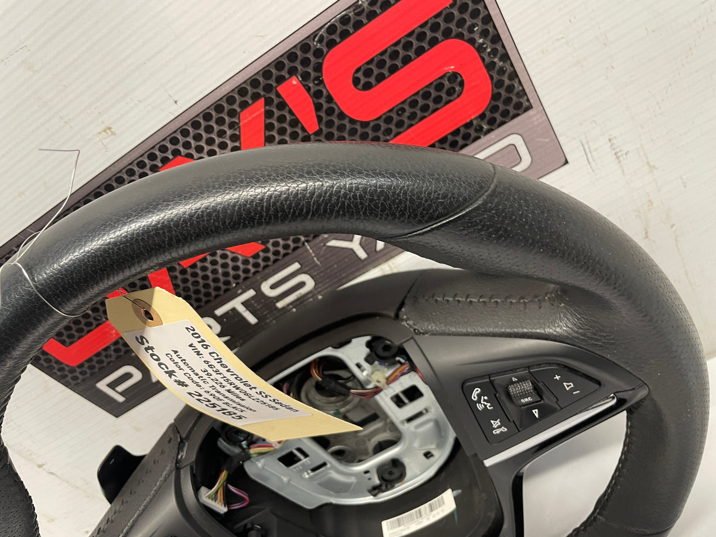 2016 Chevy SS Sedan Steering Wheel w/ Black Trim OEM - Day's Parts Yard
