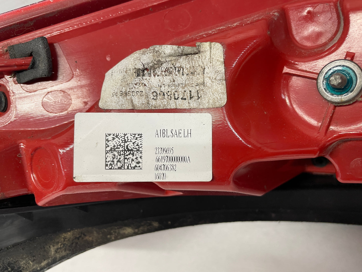2016 Cadillac ATS-V Coupe Rear LH Driver Tail Light Tail Light Lamp OEM - Day's Parts Yard