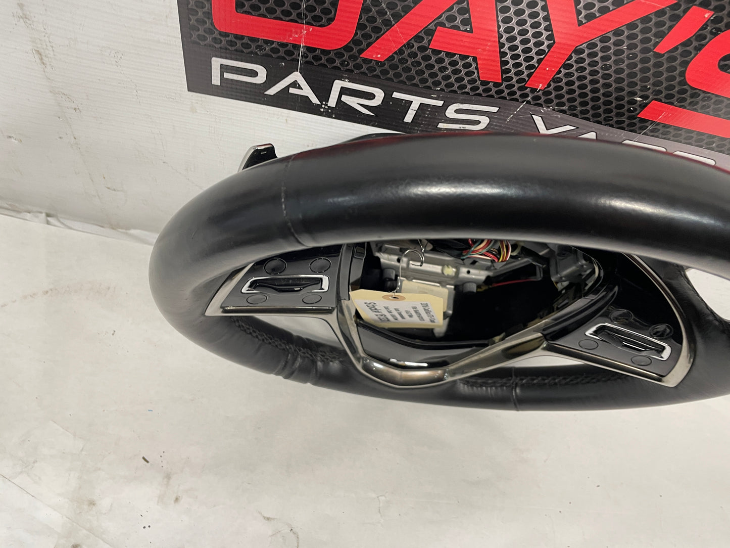 2016 Cadillac ATS-V Coupe Leather Steering Wheel OEM - Day's Parts Yard
