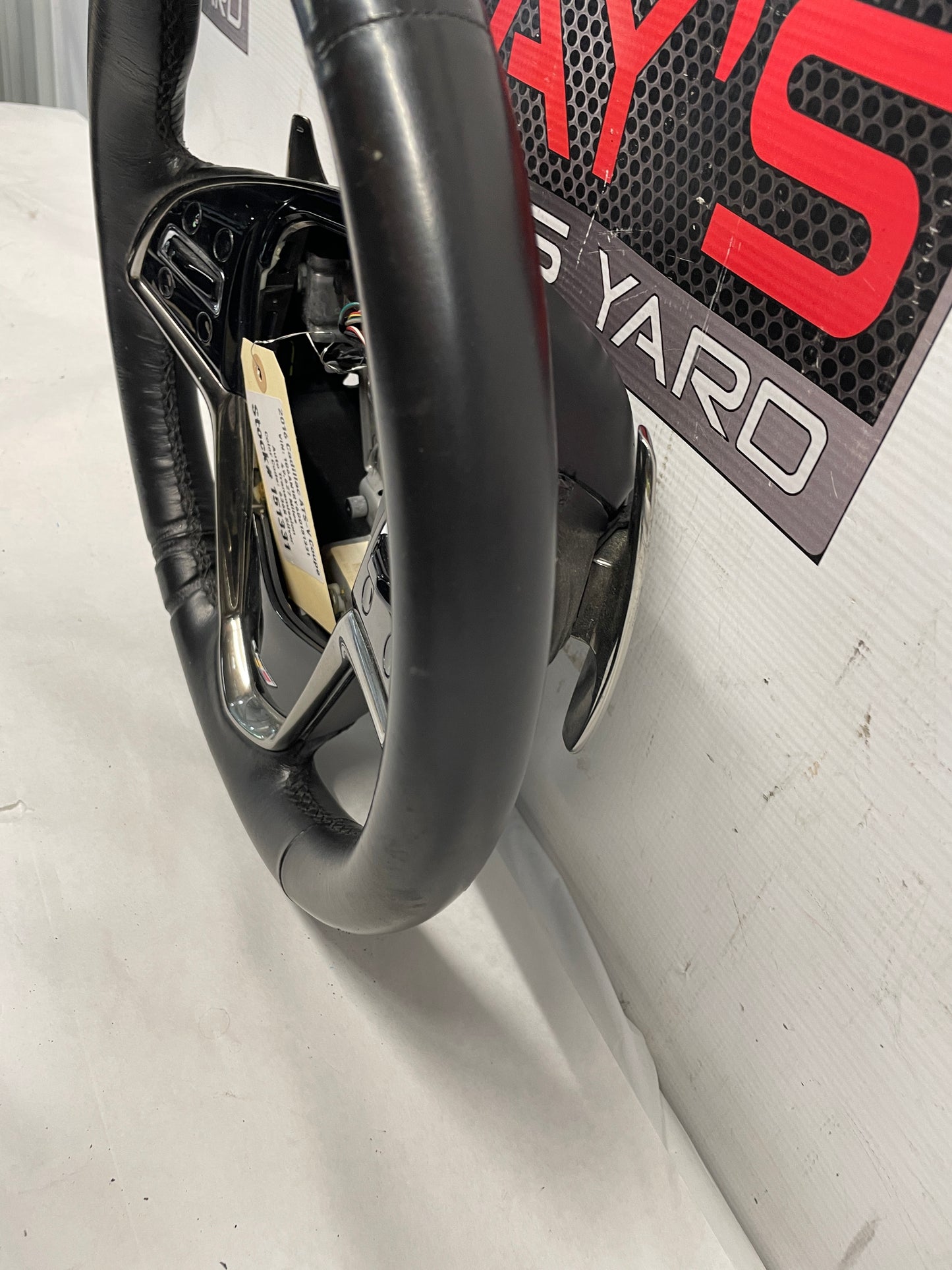 2016 Cadillac ATS-V Coupe Leather Steering Wheel OEM - Day's Parts Yard