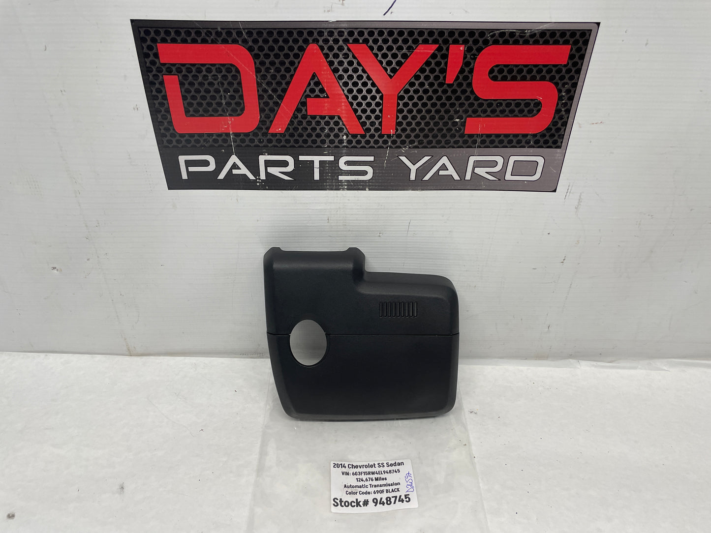 2014 Chevrolet SS Sedan Rearview Mirror Camera Cover Bezel Trim Molding OEM