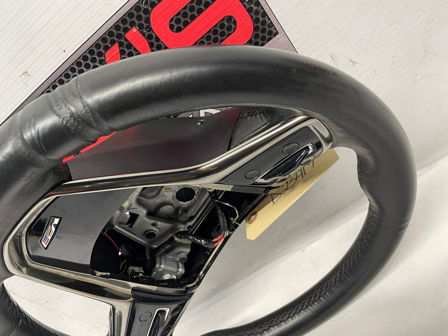 2016 Cadillac ATS-V Coupe Leather Steering Wheel OEM - Day's Parts Yard