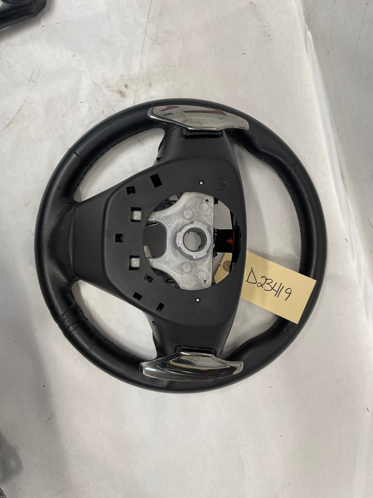 2016 Cadillac ATS-V Coupe Leather Steering Wheel OEM - Day's Parts Yard