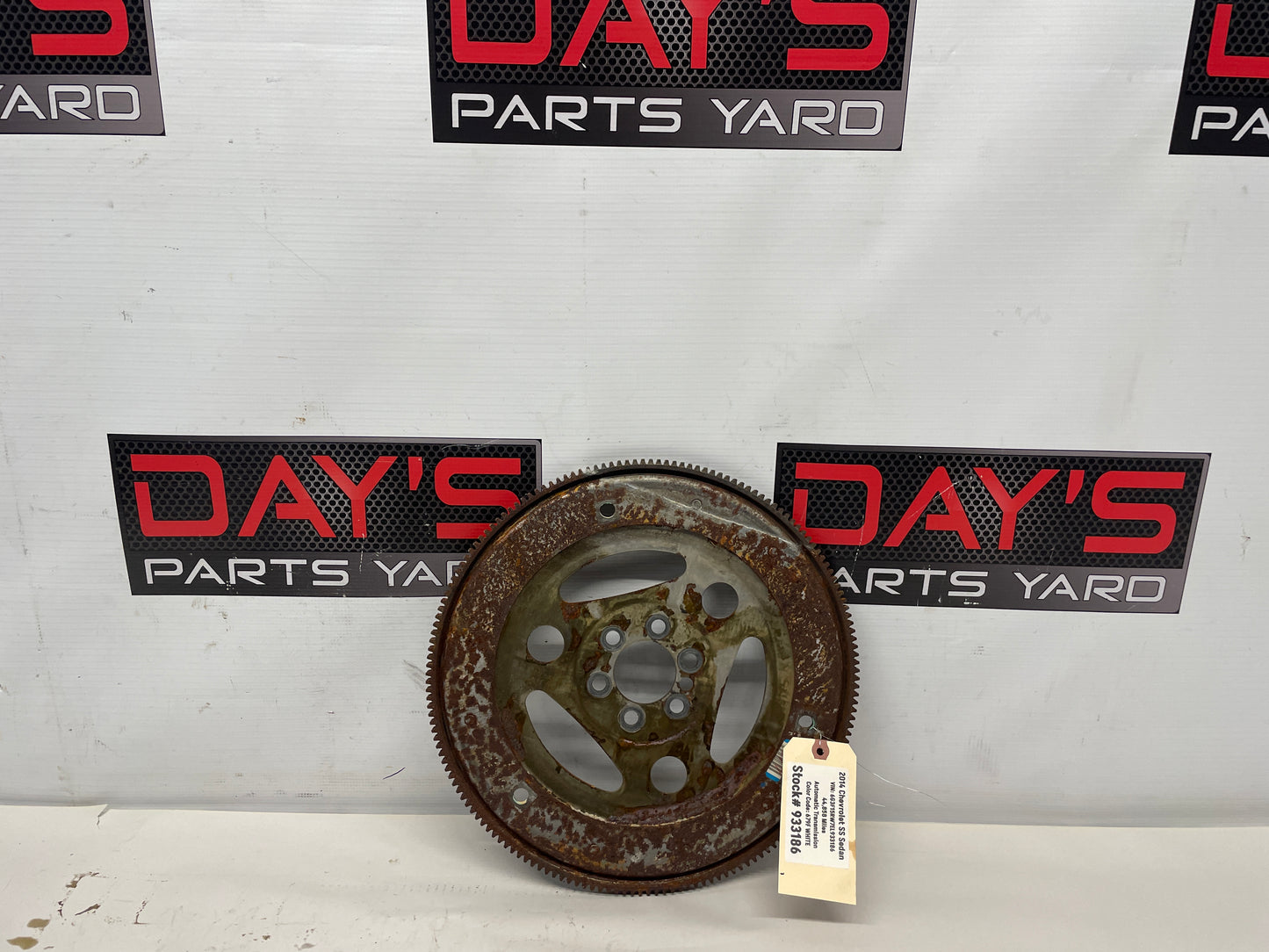 2014 Chevy SS Sedan Automatic Transmission Flex Plate Flywheel OEM - Day's Parts Yard