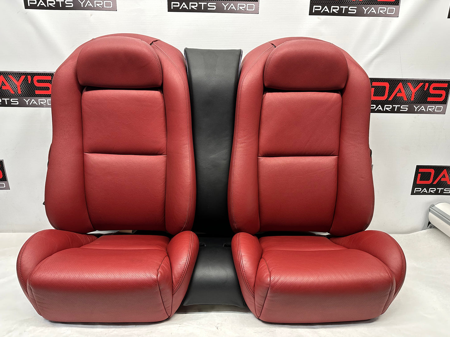 2006 Pontiac GTO Seats Fronts and Rears Red Leather OEM - Day's Parts Yard