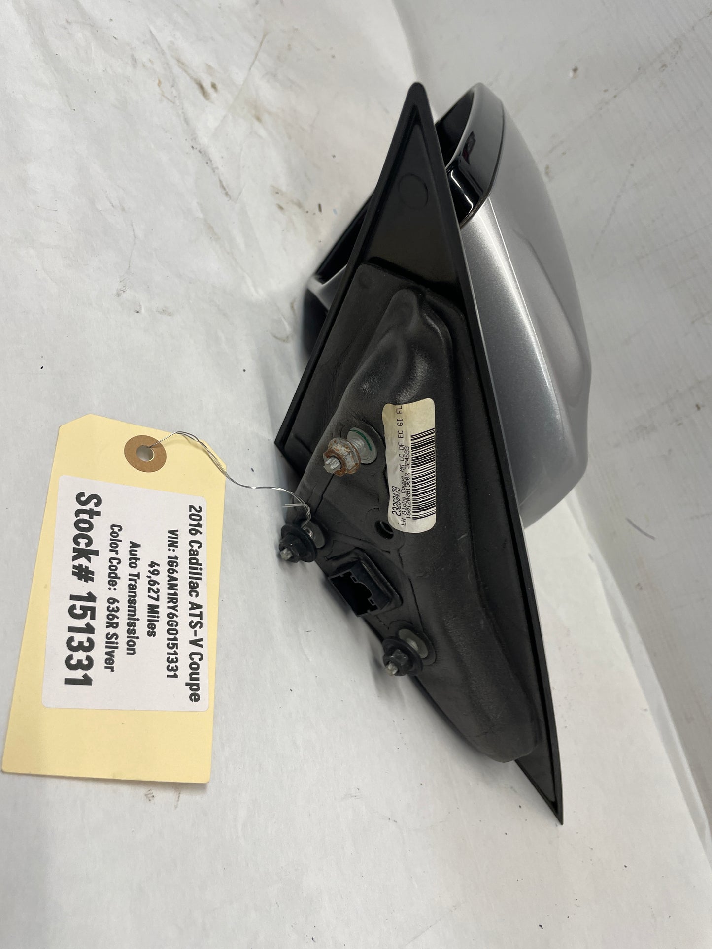 2016 Cadillac ATS-V Coupe LH Driver Exterior Outside Mirror OEM - Day's Parts Yard