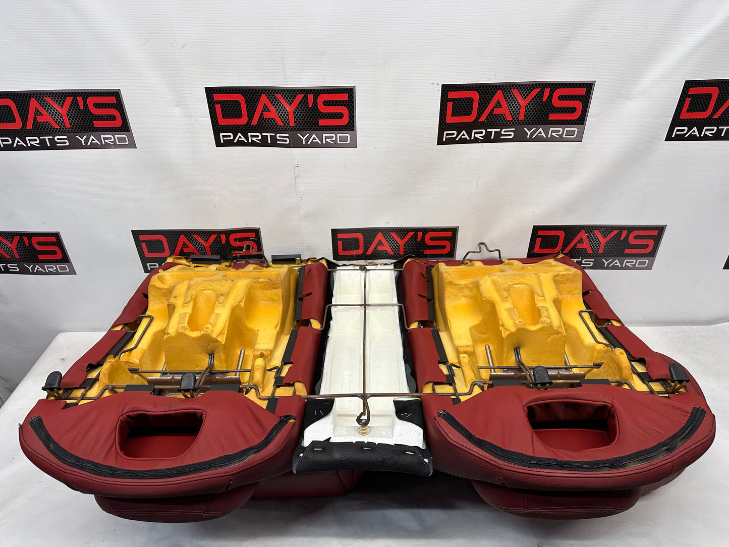 2006 Pontiac GTO Seats Fronts and Rears Red Leather OEM - Day's Parts Yard