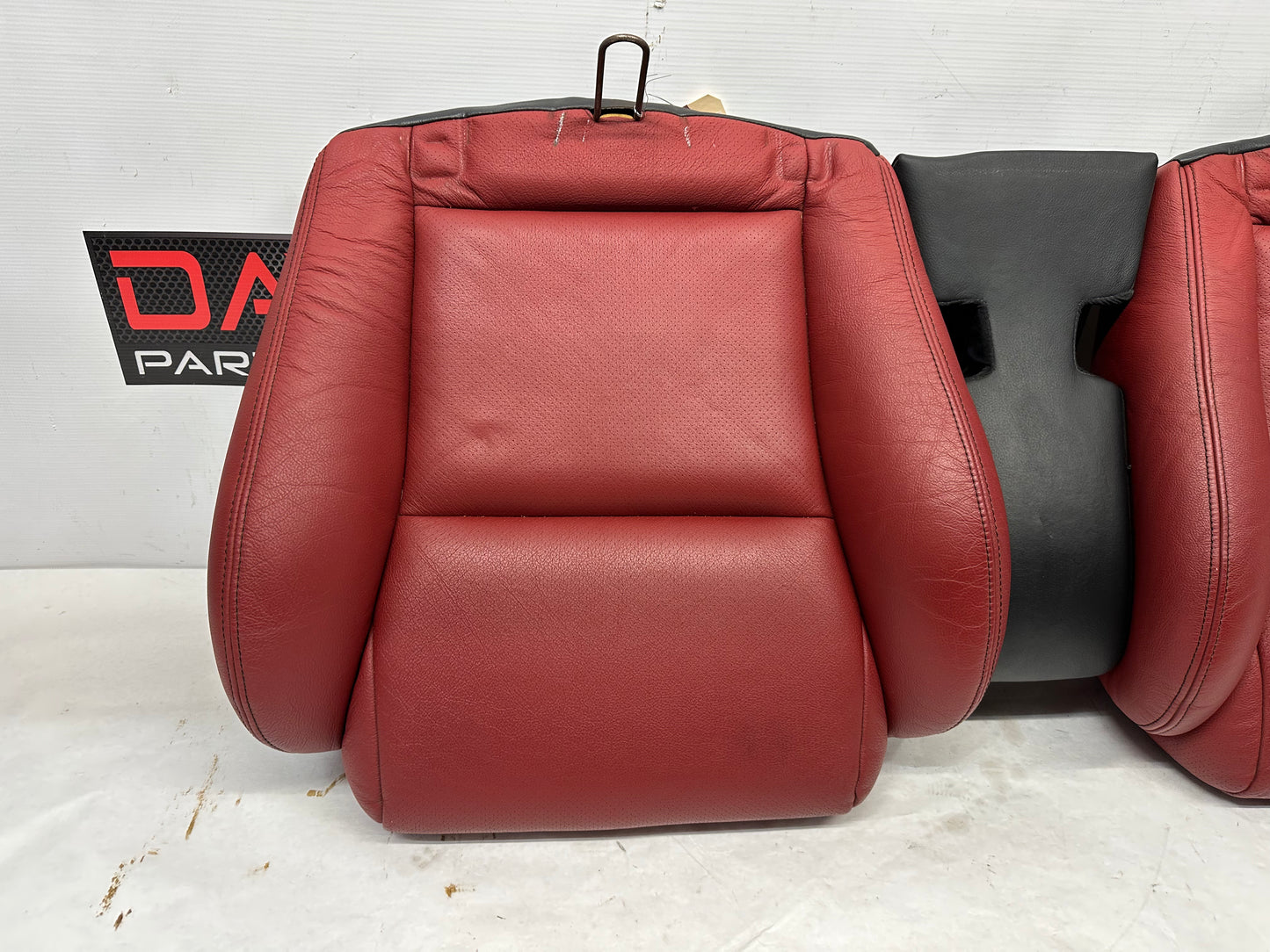 2006 Pontiac GTO Seats Fronts and Rears Red Leather OEM - Day's Parts Yard