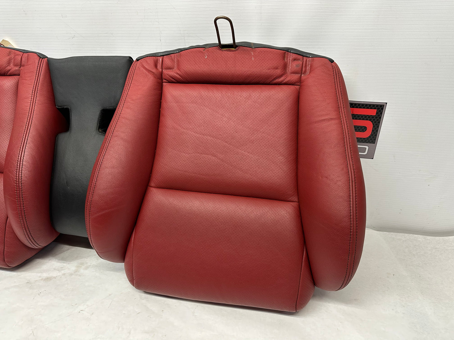 2006 Pontiac GTO Seats Fronts and Rears Red Leather OEM - Day's Parts Yard