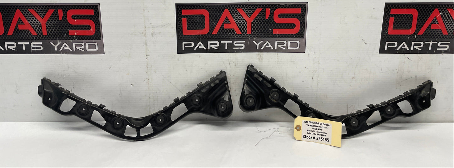 2016 Chevy SS Sedan Rear Bumper Fascia Guides Brackets RH & LH OEM - Day's Parts Yard