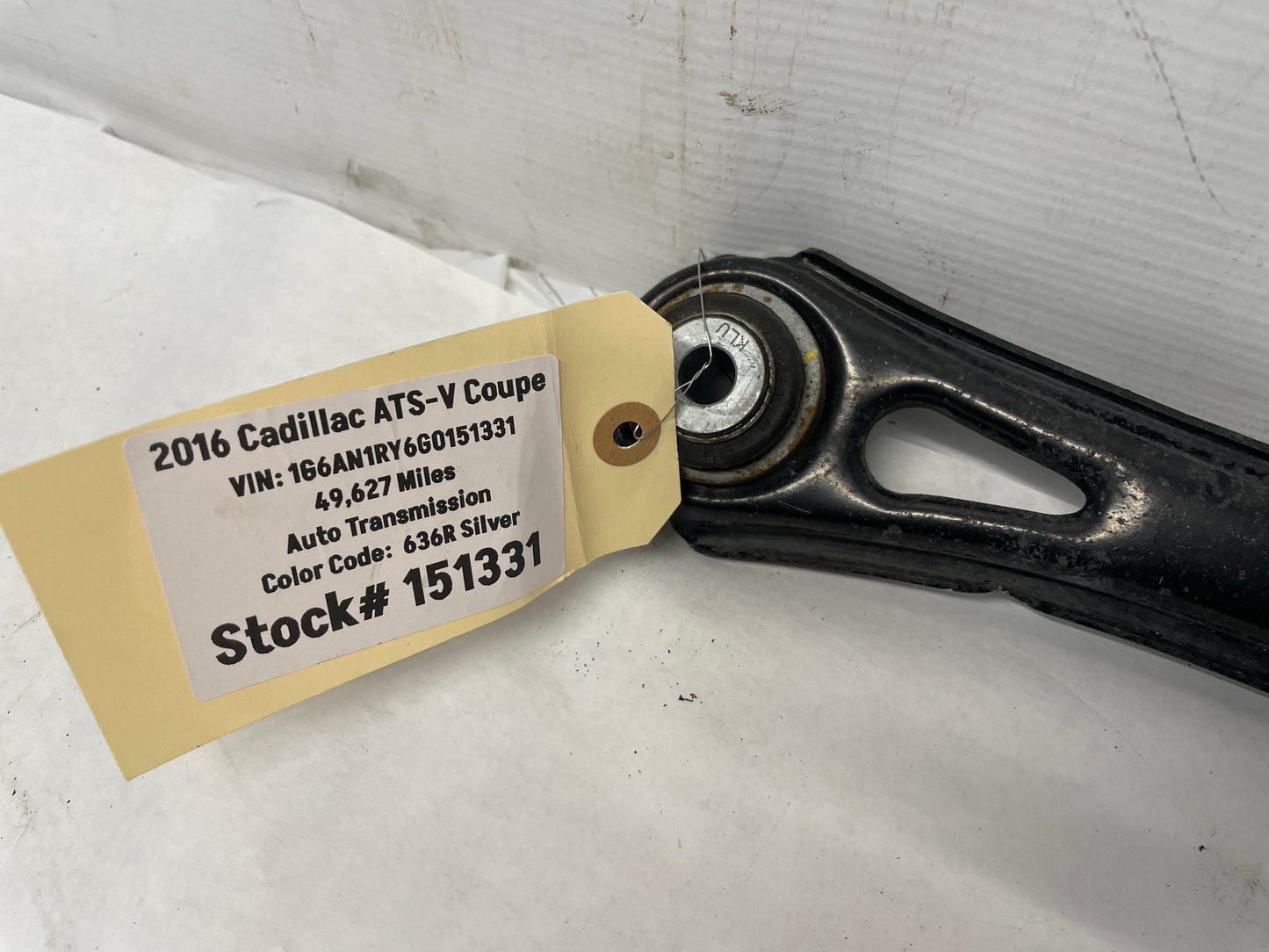 2016 Cadillac ATS-V Coupe LH Driver Rear Suspension Adjuster Control Arm Link OEM - Day's Parts Yard