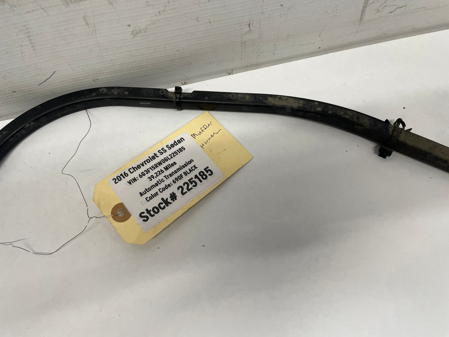 2016 Chevy SS Sedan Exhaust Muffler Flow Control Valve Wire Wiring Harness OEM - Day's Parts Yard