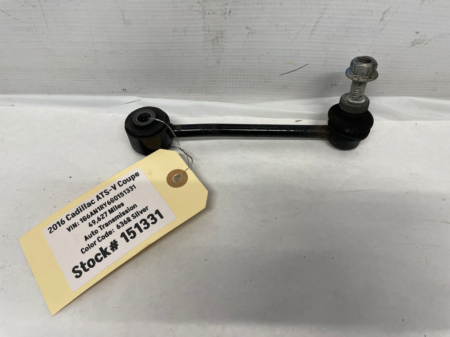 2016 Cadillac ATS-V Coupe LH Driver Rear Suspension Stabilizer Sway Bar End Link OEM - Day's Parts Yard