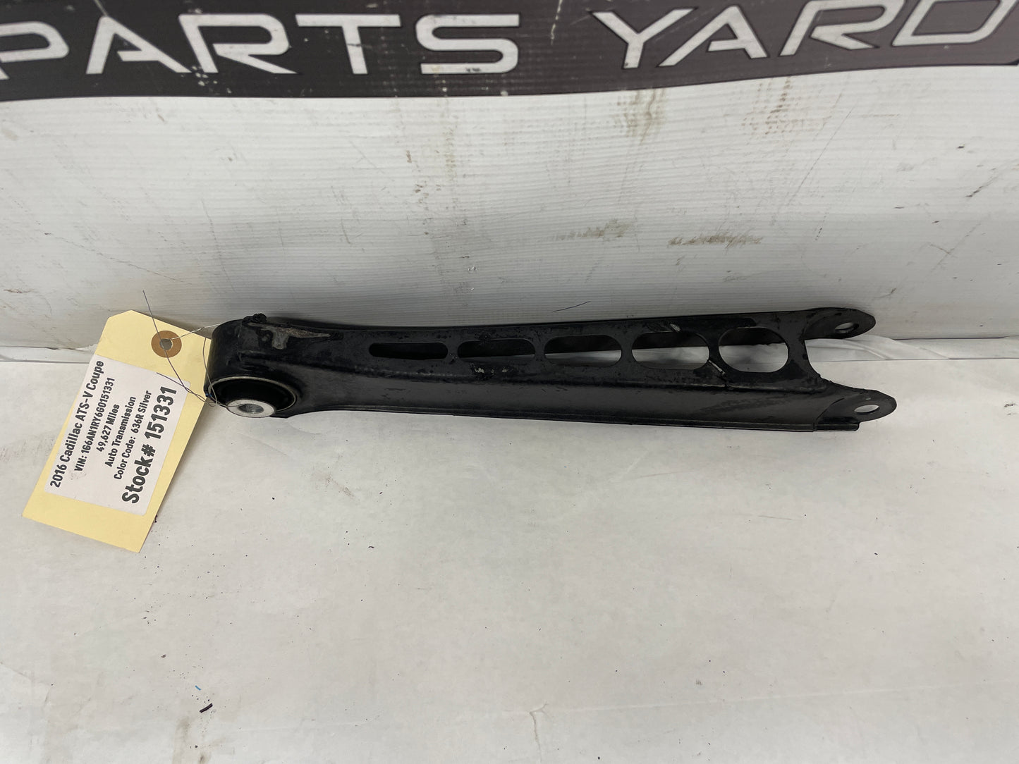 2016 Cadillac ATS-V Coupe LH Driver Rear Suspension Lower Trailing Arm Link OEM - Day's Parts Yard