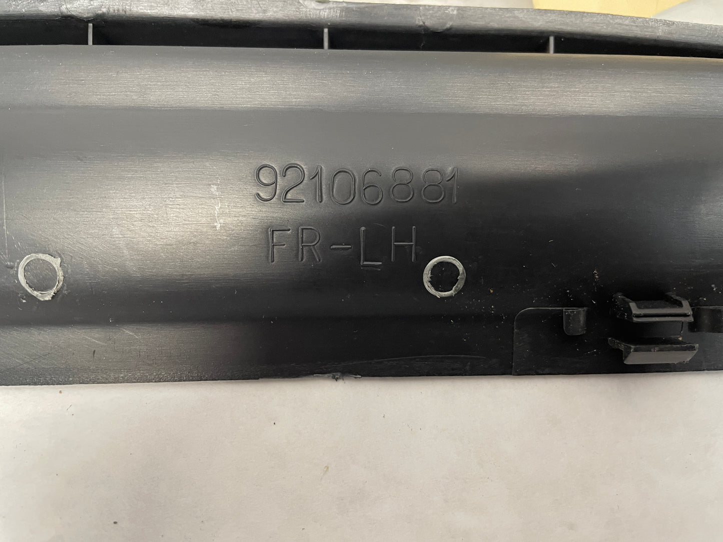 2005 Pontiac GTO Complete LH Driver 4pc Front Seat Rail Frame Trim Set OEM - Day's Parts Yard