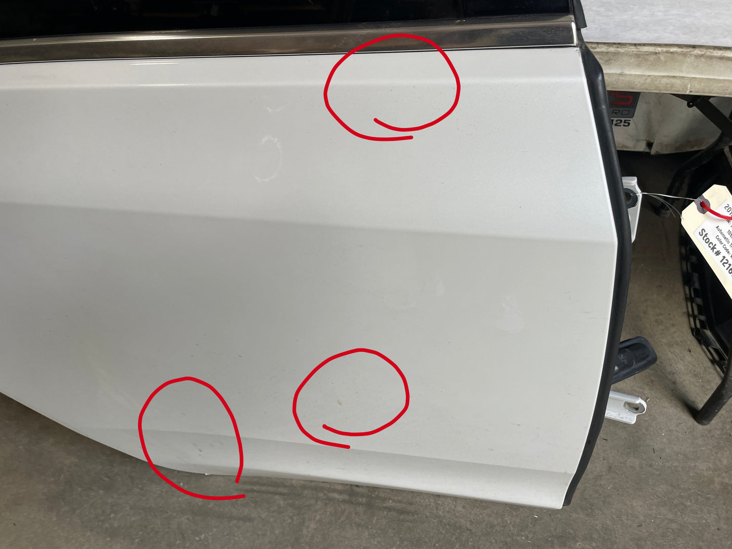 2018 Cadillac CTS-V Rear RH Passenger Exterior Door OEM - Day's Parts Yard