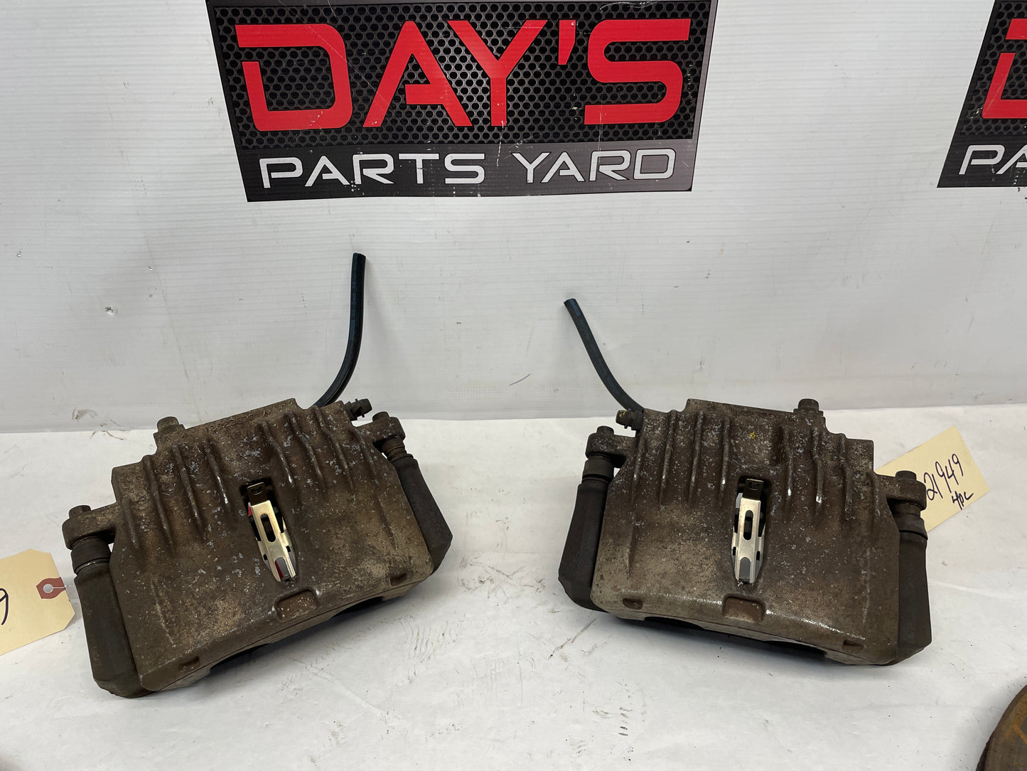 1999 Chevy Camaro Z28 RH & LH Front Brake Calipers & Rotors OEM - Day's Parts Yard