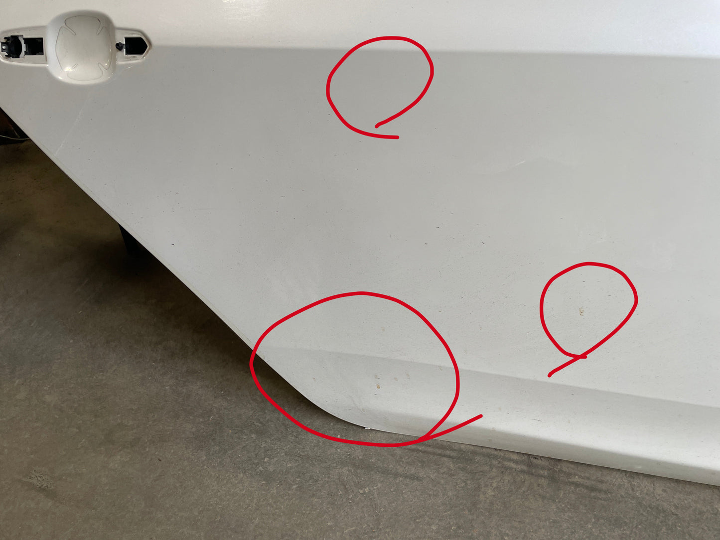 2018 Cadillac CTS-V Rear RH Passenger Exterior Door OEM - Day's Parts Yard