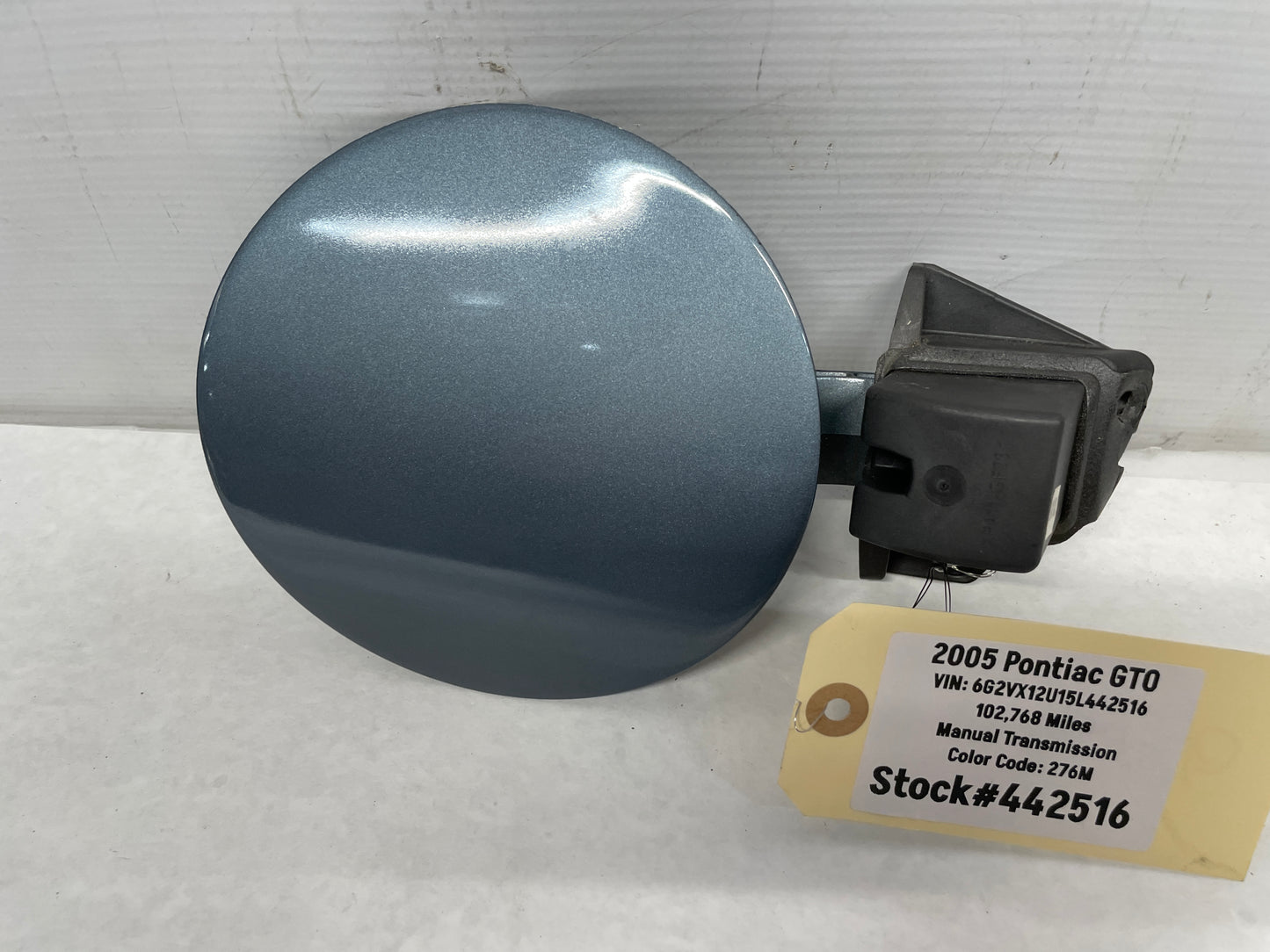 2005 Pontiac GTO Fuel Gas Door Lid Cover OEM - Day's Parts Yard