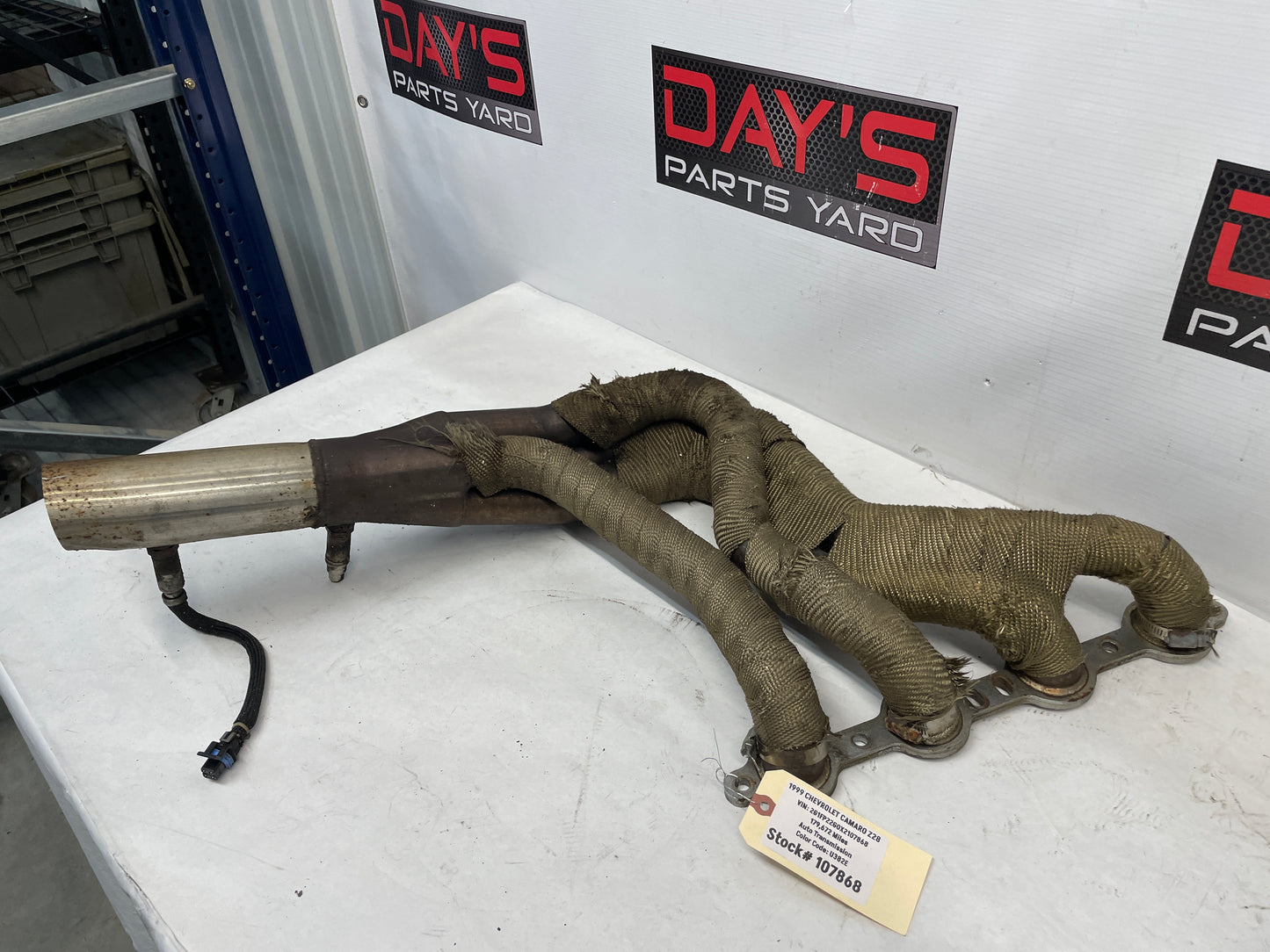 1999 Chevy Camaro Z28 Long Tube Exhaust Headers - Day's Parts Yard