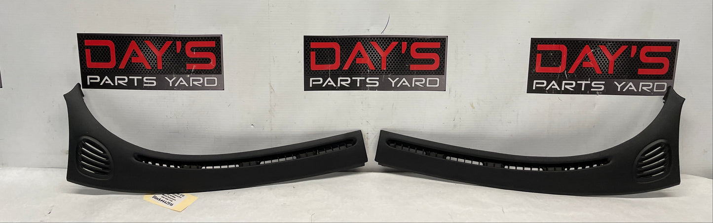 2005 Pontiac GTO Windshield Dash Cowl Defrost Panels Vent Trim Pair OEM - Day's Parts Yard