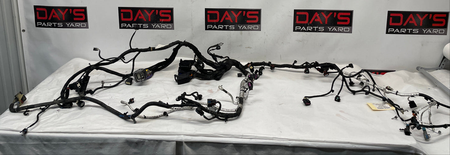 2016 Cadillac ATS-V Coupe Engine Motor Auto Transmission Wire Wiring Harness OEM - Day's Parts Yard