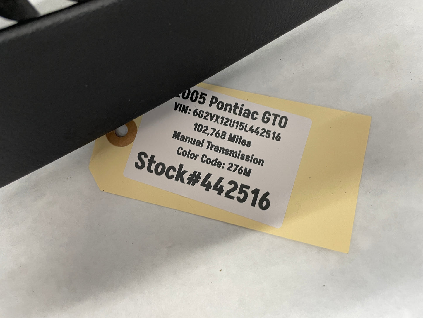 2005 Pontiac GTO Windshield Dash Cowl Defrost Panels Vent Trim Pair OEM - Day's Parts Yard
