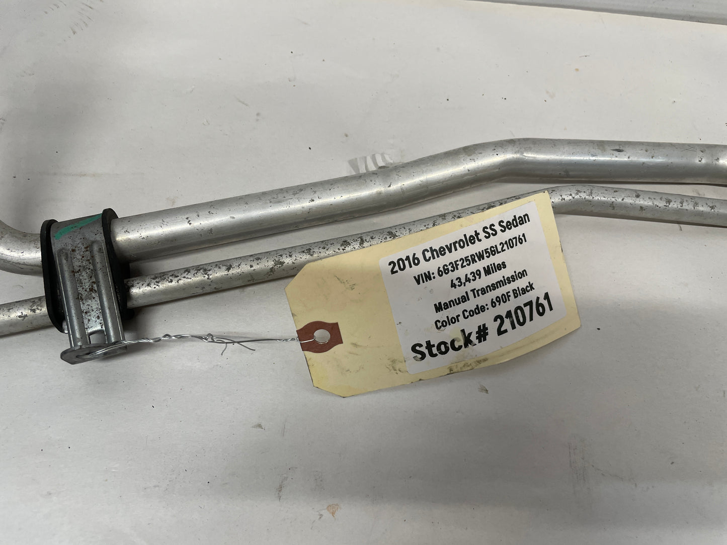2016 Chevy SS Sedan AC A/C Air Conditioner Compressor Manifold Hose Line Tube OEM - Day's Parts Yard