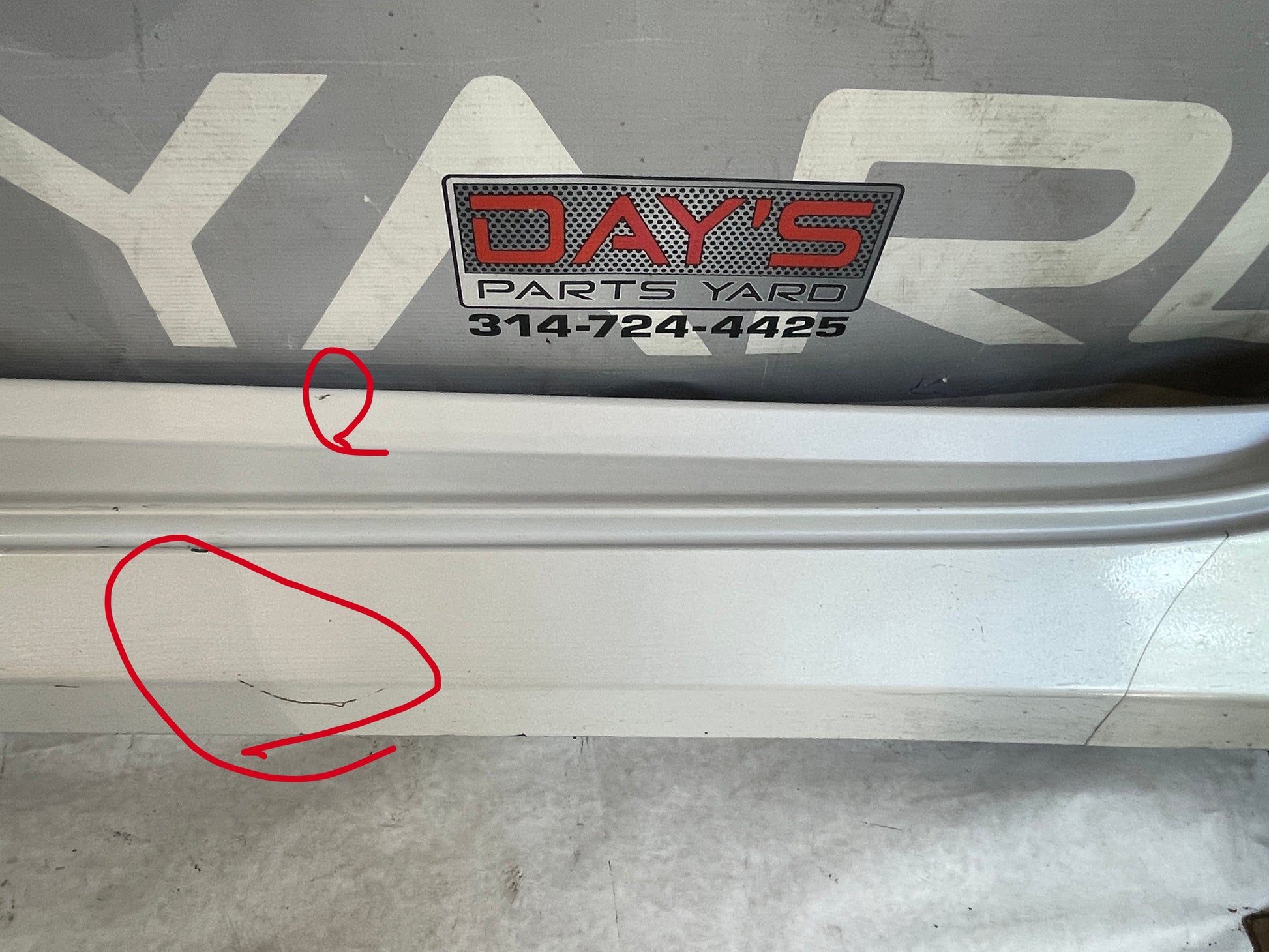 2018 Cadillac CTS-V LH Driver Rocker Molding Panel OEM - Day's Parts Yard