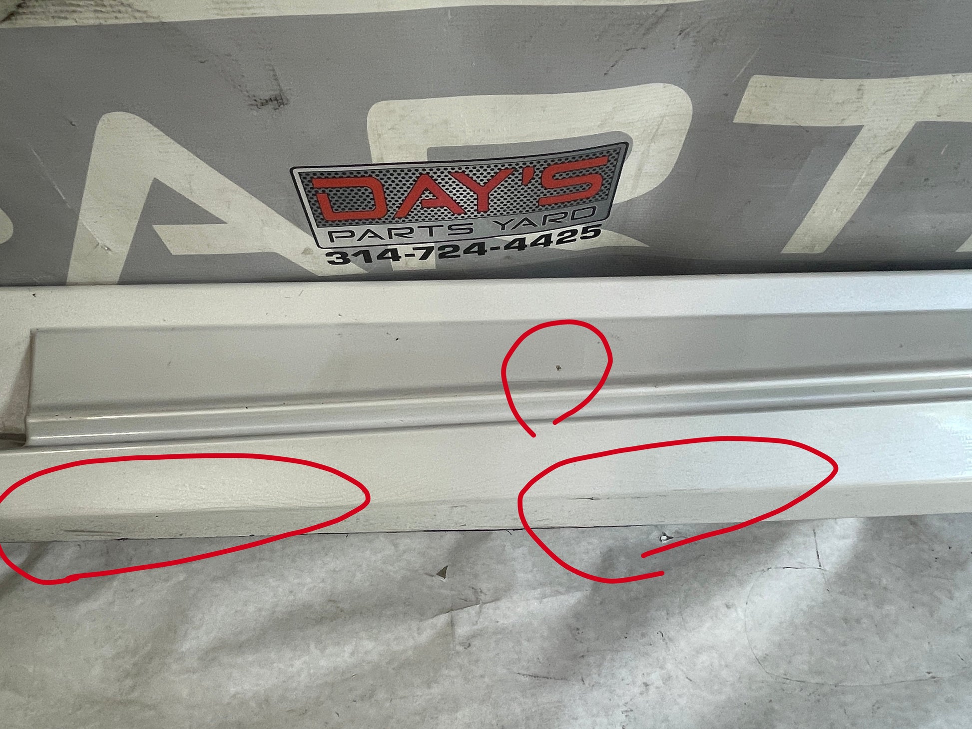 2018 Cadillac CTS-V LH Driver Rocker Molding Panel OEM - Day's Parts Yard