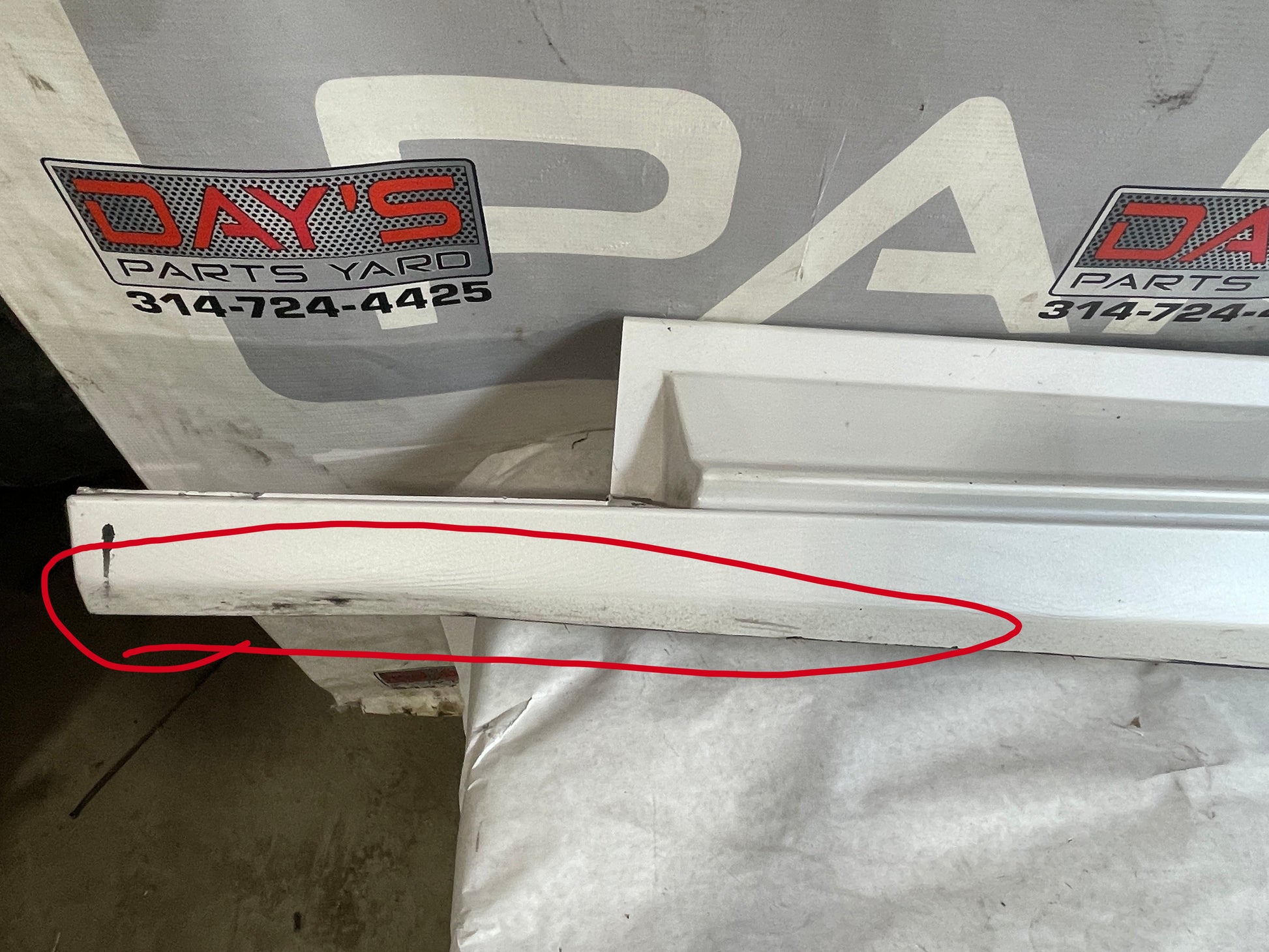 2018 Cadillac CTS-V LH Driver Rocker Molding Panel OEM - Day's Parts Yard